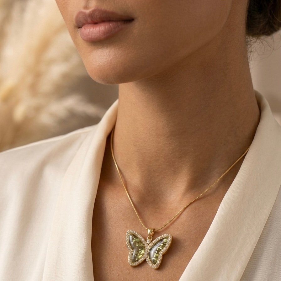 Ethereal Butterfly Necklace - Image 2